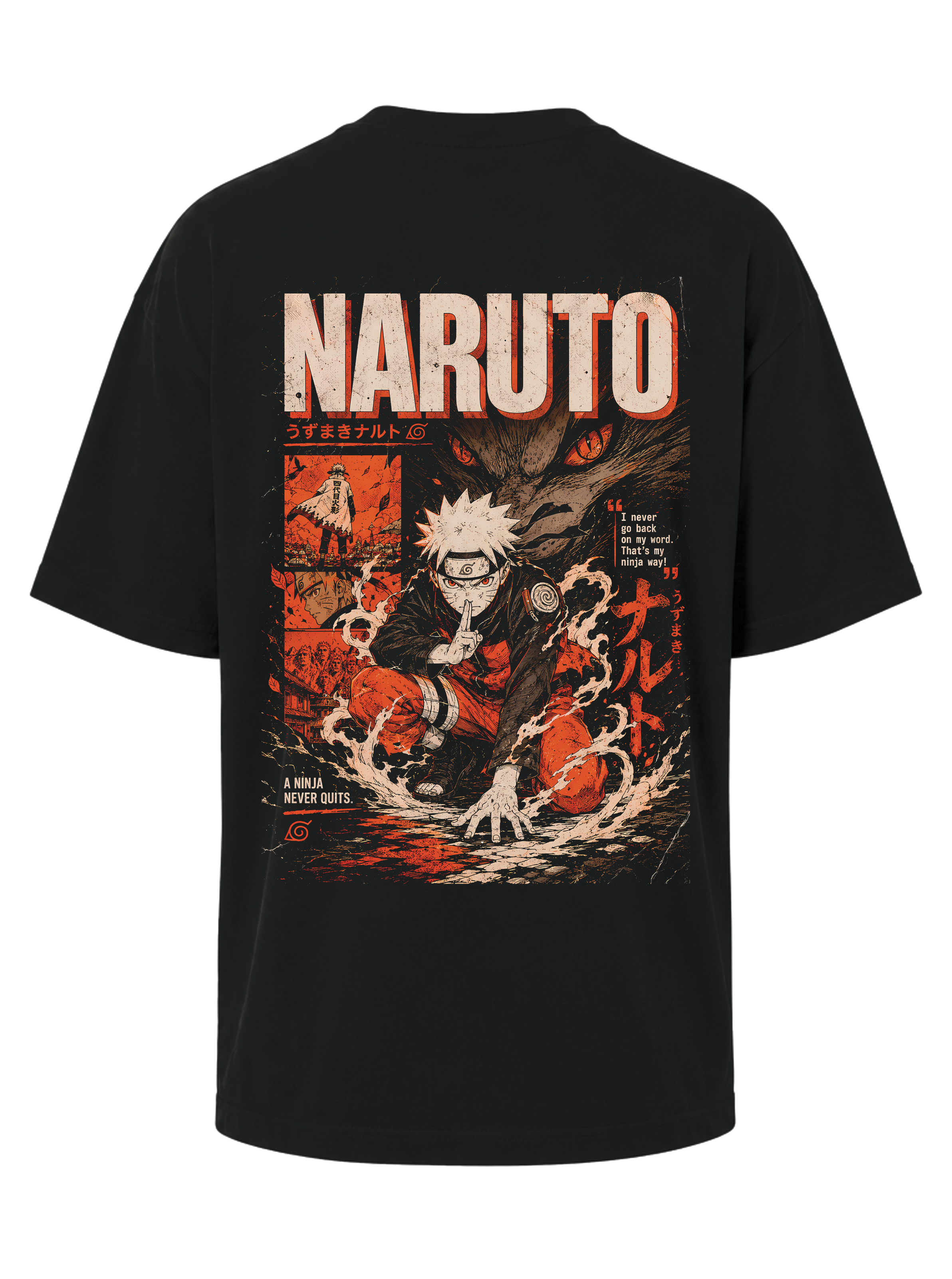 Oversized Naruto Anime